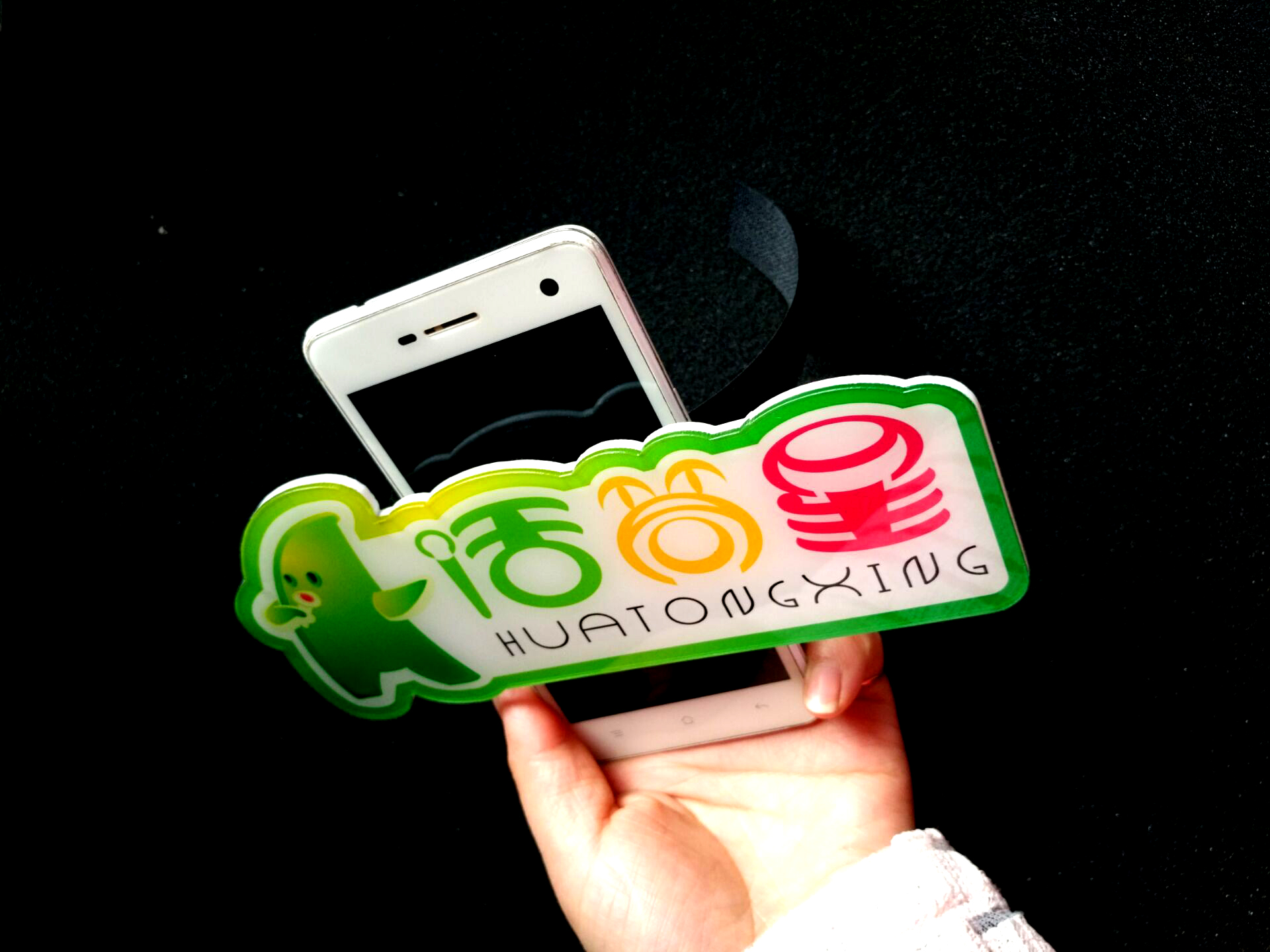 Wireless Microphone Meuke Nameplate Small Bee Bench Mark for entertainment Radio Acrylic Bench Mark-Anomalous Mctenders-Taobao