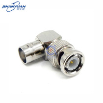 BNC male to female 90 degree pure copper BNC head BNC adapter male to female elbow surveillance video head L type