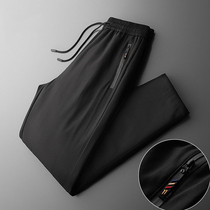 STIFER GENNE white duck down down pants mens winter outer wear large size loose casual pants warm mens pants