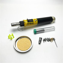 12 in 1 portable gas soldering iron automatic ignition inflatable gas outdoor welding tool 105K pen shape
