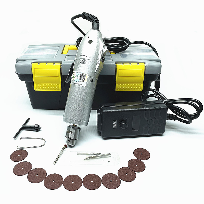 P500 3 mini electric grinding positive reversal in press type throttle electric drill engraving polished 0 3-4MM SEND GRINDING NEEDLE