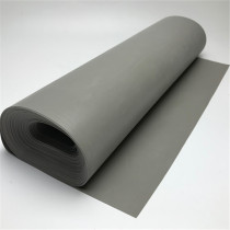 Promotional silicone cloth heat dissipation silicone gasket without backing adhesive insulating sheet Silicon Film 0 3MM thick 1 M gray thermal cloth