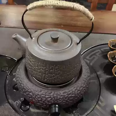 Ceramic Electric Kettle tea set light wave black crystal stove quick cooking pot warm water boiling tea maker black tea purple sand brewing tea stove