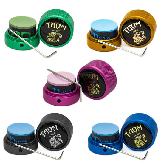 Taom chocolate powder box round metal chocolate powder box chocolate powder bag chocolate clip magnetic chocolate powder storage box strong magnet