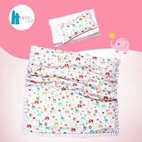 Mẫu giáo chăn bông ba mảnh trẻ em quilt bé ngủ cotton phiên bản AB giường với lõi sáu mảnh mùa đông 	ga giường chống thấm cho bé	