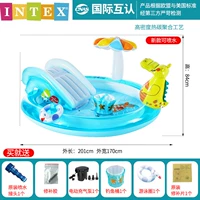 57165 Crocodile Slide Pond+насос+ремонт блестящий