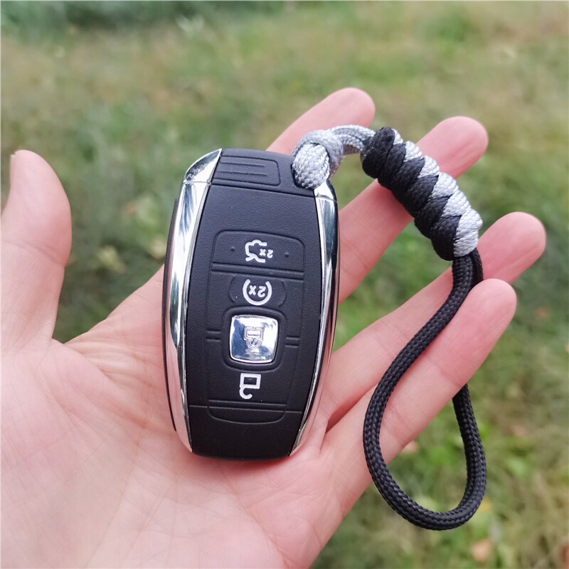 Braided Car Keychain Lanyard, Diamond Knot Set, Finger Ring, Mountaineering Travel Water Cup Bag, Mobile Phone Hanging Chain Rope