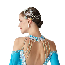 Yundance Yunwu new national standard modern dance jewelry hairpin headband with diamonds T-61