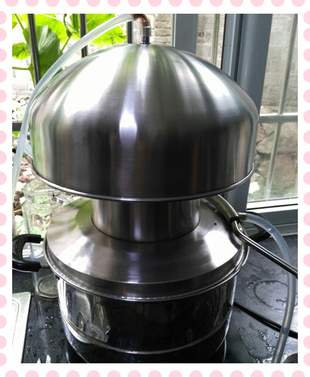 Pure - dew machine small household distiller steam equipment purification equipment water - cooling machine