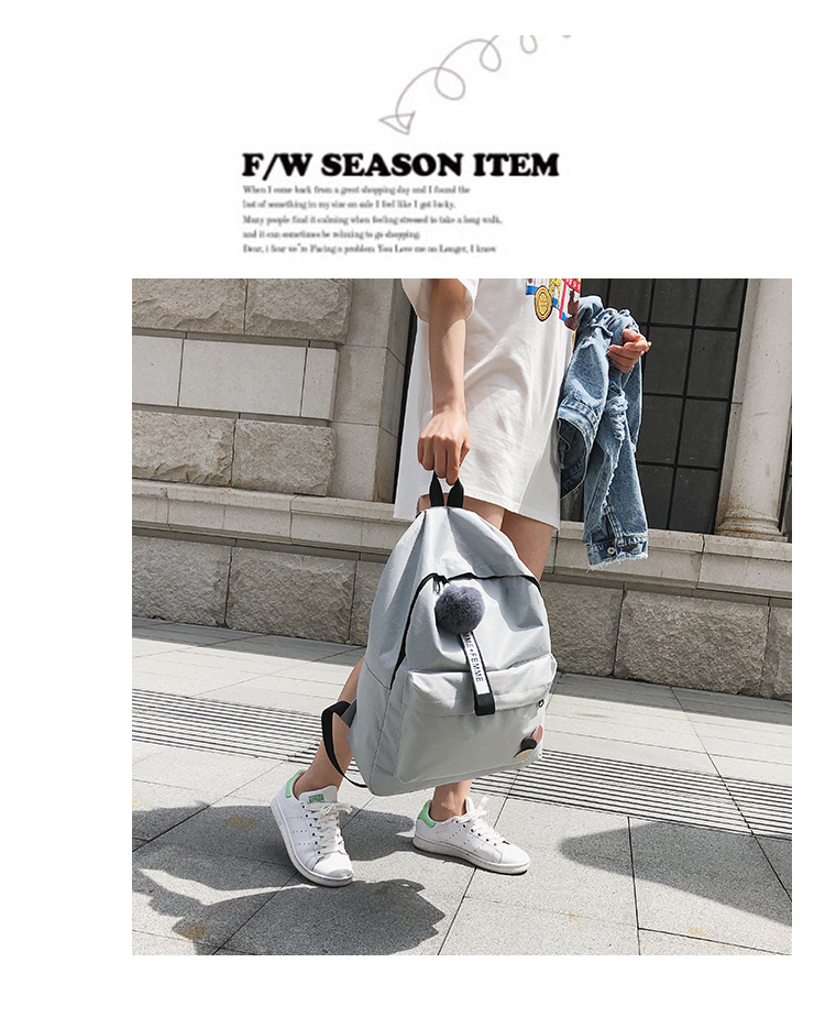 Nữ sinh phiên bản Hàn Quốc Harajuku ulzzang Học sinh trung học ba lô xu hướng đơn giản vải mềm ba lô chị em balo đẹp nữ