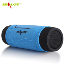 outdoor bicycle bluetooth speaker with led torch power bank