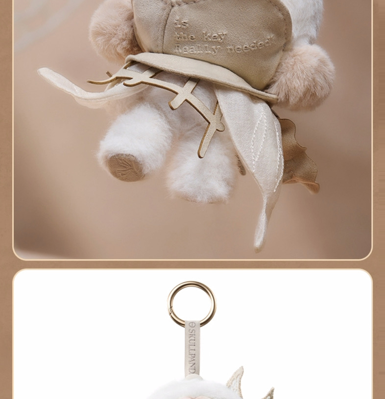 海外限定SKULLPANDA Plush Doll Cage-Uncage Authentic Skullpanda Cage Uncage Plush Doll Limited Edition Figure