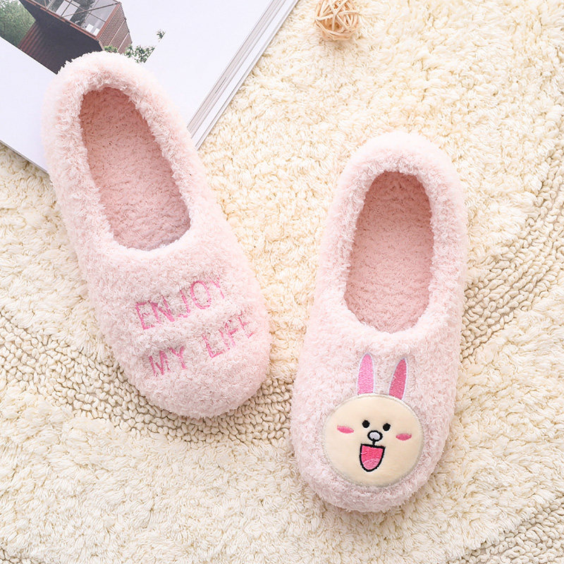 Moon Shoes Spring Autumn And Postnatal Kits Follow Pregnant Women Shoes Spring Soft Bottom Non-slip Autumn Winter March 4 Cartoon Maternal Slippers