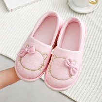 Moon shoes spring and autumn bags with postpartum pregnant womens shoes summer thin September autumn soft bottom cotton maternal slippers