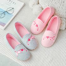 Moon shoes summer thin bag with postpartum pregnant womens shoes spring and autumn soft bottom September 10 autumn non-slip maternal slippers