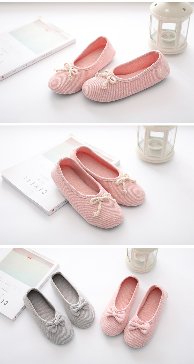 Autumn and Winter Indoor Pure Cotton Maternity Confinement Shoes — 10