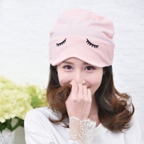 Coat Moon hat spring and autumn cotton breathable windproof womens hat summer thin pregnant woman hat turban postpartum products