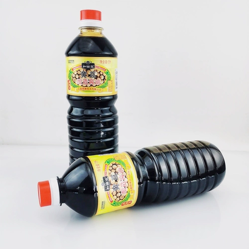 Соевый соус Hotan Kuanyin, 1 л * 6 бутылок, без ГМО, вкусная акция на северо-востоке Пекина, приправа Hotan Kuanyin