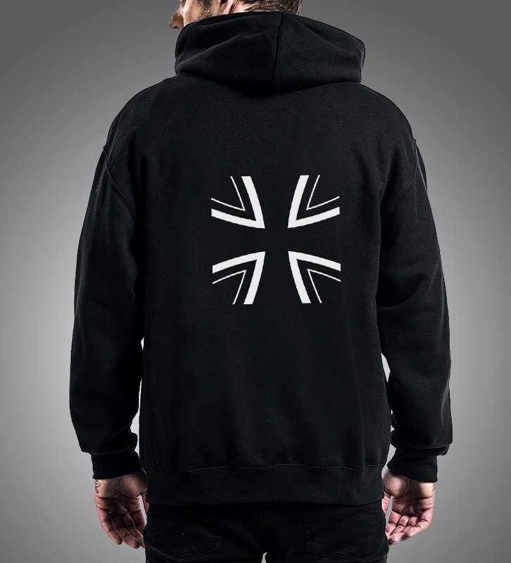 Modern German Armored Personnel Tank Sweatshirt, Cross-Armed Corps Emblem Pullover Hoodie, Free Shipping Modern German Armored Personnel Tank Sweatshirt, Cross-Armed Corps Emblem Pullover Hoodie, Free Shipping