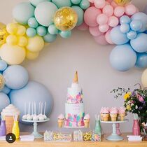 innet red balloon macaron latex balloons wedding courtrots wedding house scenes arranged childrens birthday party arrangement