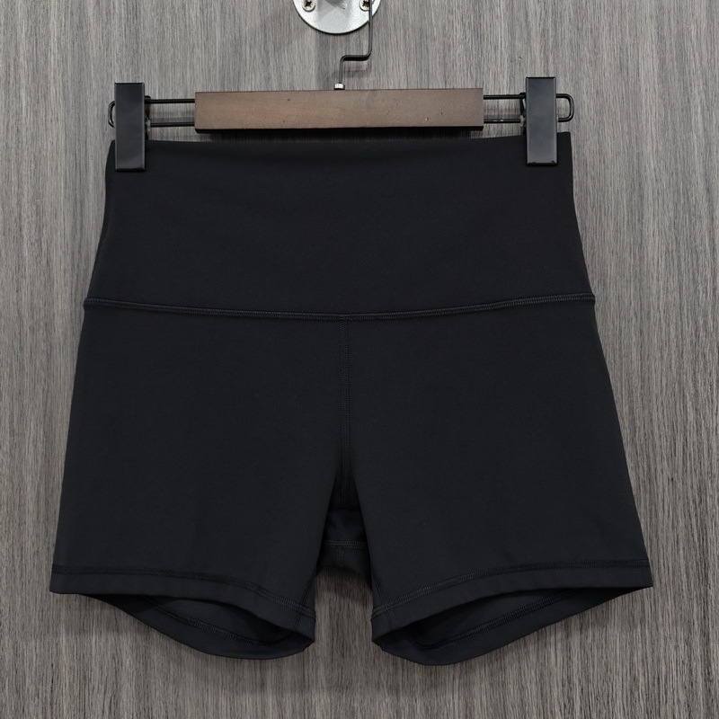 4inch Summer Bare-Feel Women's Outdoor Indoor Sports High-Waisted Bare-Feel Tight Shorts Cycling Pants Training Yoga