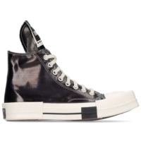 Черная патентная кожа подлинная поддержка идентификация