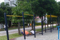 Outdoor fitness path Outdoor fitness equipment Outdoor fitness equipment Community bar