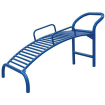 Outdoor fitness path outdoor fitness equipment supine support frame outdoor fitness equipment Community supine board