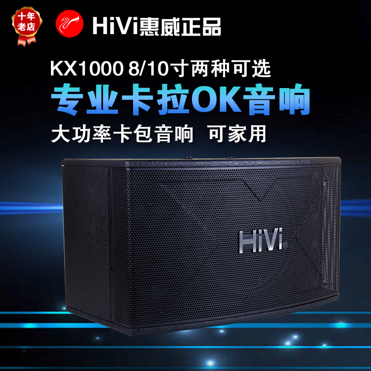 Hivi Huiwei professional home karaoke speaker KX1000 karaoke audio conference stage high power