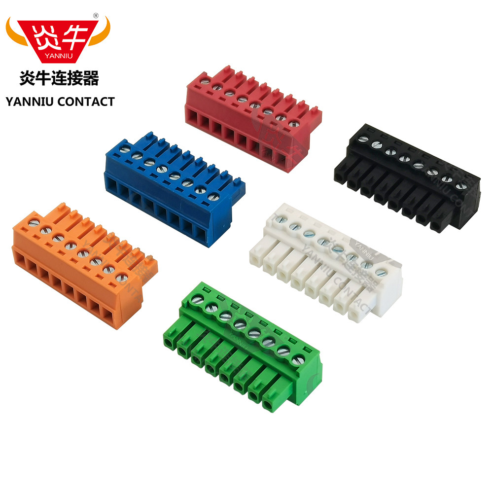 3 81mm bull phoenix plugs PCB terminal terminal 15EDGK KF2EDGK EC381V MC1 5-ST