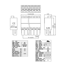 2 54mm Back to flow welding patch wiring terminals KF2024 AR AV R V FMC0 5-ST 5-ST MCV0 5-G