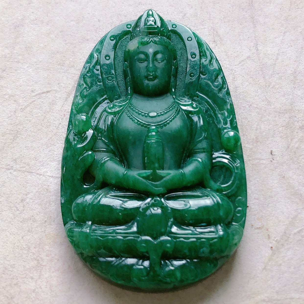 Natural Dushan Jade Guanyin Pendant Collection Guanyin Jade Pendant Bodhisattva Jade Pendant Twelve Zodiac Patronus Born Buddha Male