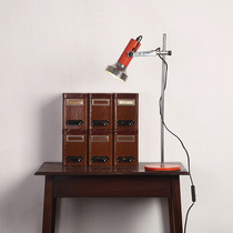 German 70s orange table lamp vintage Space style designer table lamp Nordic medieval lamp