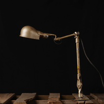 American 60s industrial folding arm lamp vintage retro wall lamp antique work lamp