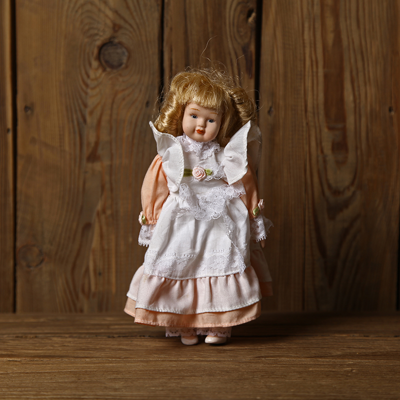 (Atlantic Antiquity old goods) vintage porcelain made small number of dolls