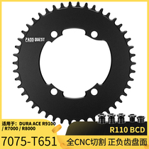 PASS QUEST SHIMANO R9100 8000 7000 UT 105 tooth disc closed positive and negative tooth disc