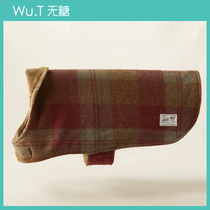 Pooch jacket US Billy Wolf imported wool winter gush and warm pet dog clothes