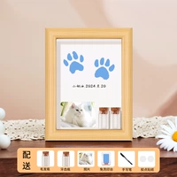 5-дюймовая цветная рамка + [несмываемая чернильная подушечка — маленькая синяя] 2 бутылки + ручка