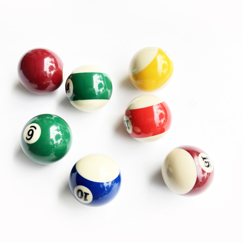 Tiêu chuẩn quốc tế bóng lớn 5.72 CM đen tám loose bóng gamete mười sáu màu trận đấu bóng billiards duy nhất billiard bàn bida cho bé