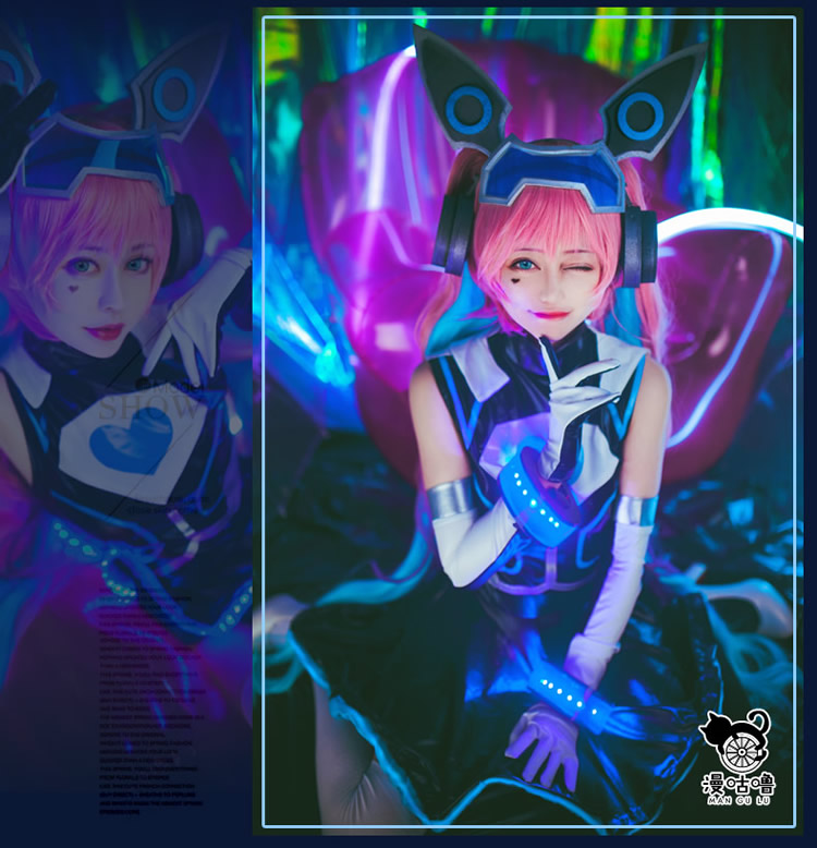 Angela tâm trí cô gái hacker hacker quần áo vua vinh quang COS tóc giả cosplay thuốc trừ sâu Angela cosplay zenitsu