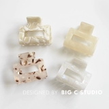 Аксессуар для волос, квадратная брендовая высокая заколка-крабик, акула, заколка для волос, Южная Корея, изысканный стиль