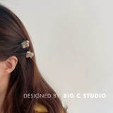 Маленькая заколка-крабик, заколка для волос, акула, японские и корейские