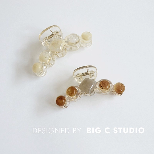 Ретро корейская свежая заколка-крабик, элегантная челка, акула, аксессуар, шпильки для волос