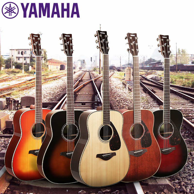 Купить YAMAHA yamaha FG830 шпон баллада электрическая коробка Дерево ...