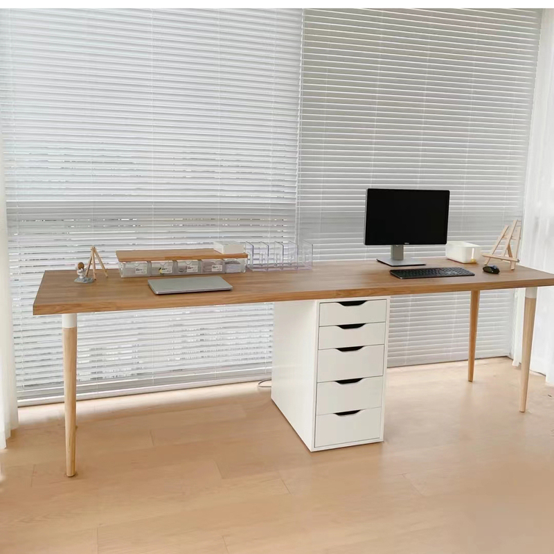 Ikea Sallin Desktop Trendy Computer Office Desk DIY Desk Combination Double Workstation Large Table Genuine Product Ikea Sallin Desktop Trendy Computer Office Desk DIY Desk Combination Double Workstation Large Table Genuine Product
