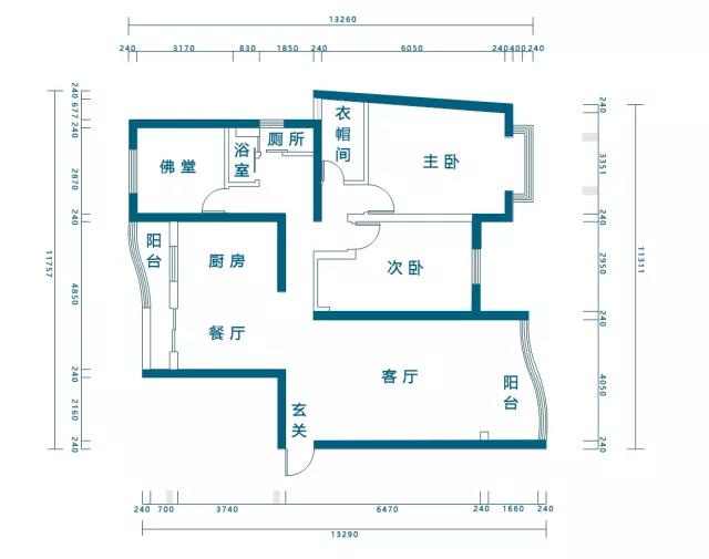 137㎡开放餐厨功能超强的家！12