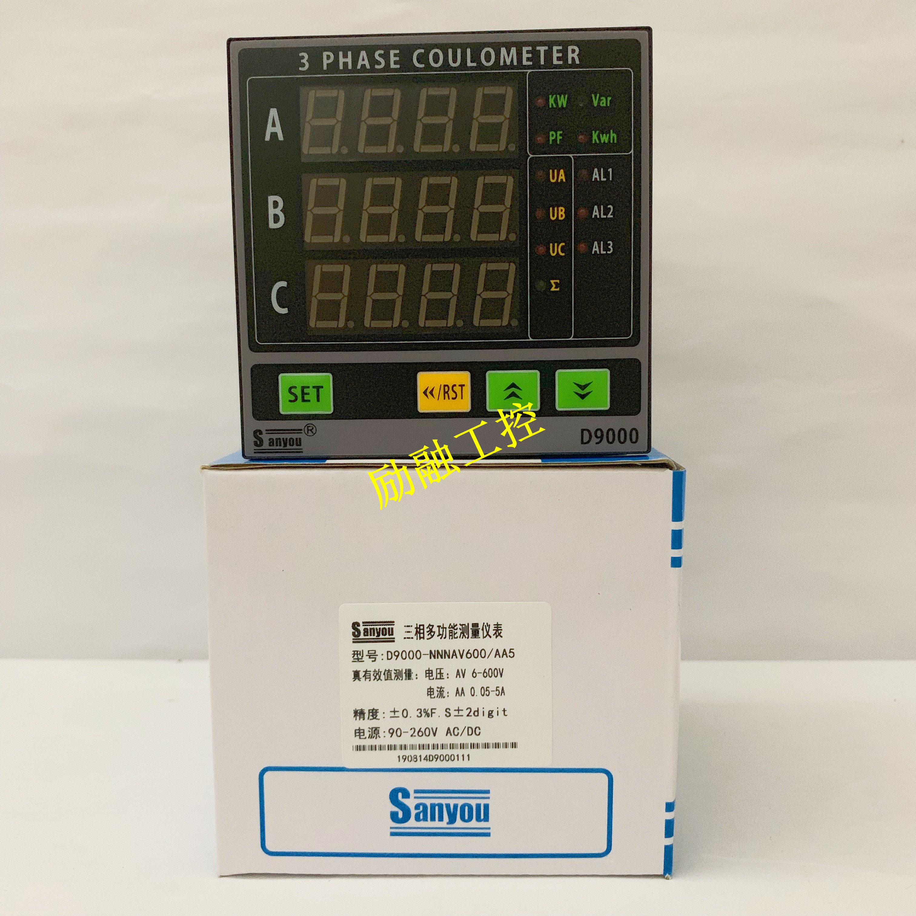 sanyou D9000-NNNAV600 AA5 three-phase multi-function measuring instrument D900 Sanyou instrument
