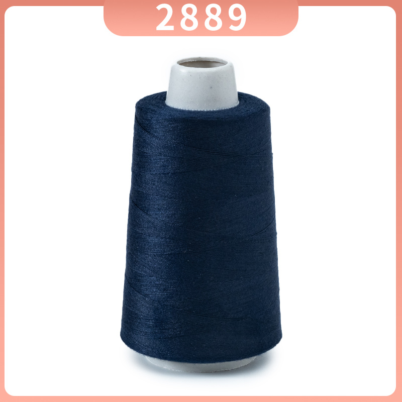 Navy Blue Sewing Thread, Pagoda Blue Thread 402, Household Hand-Sewing Thread, Overlock Royal Blue High-Speed Garment Sewing Thread, Large Size