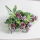 Paddle hoa hồng Vintage Hoa cao cấp nhân tạo hoa trong phòng khách giả hoa lụa sắp xếp hoa đặc biệt mới - Hoa nhân tạo / Cây / Trái cây hoa lan giả cao cấp