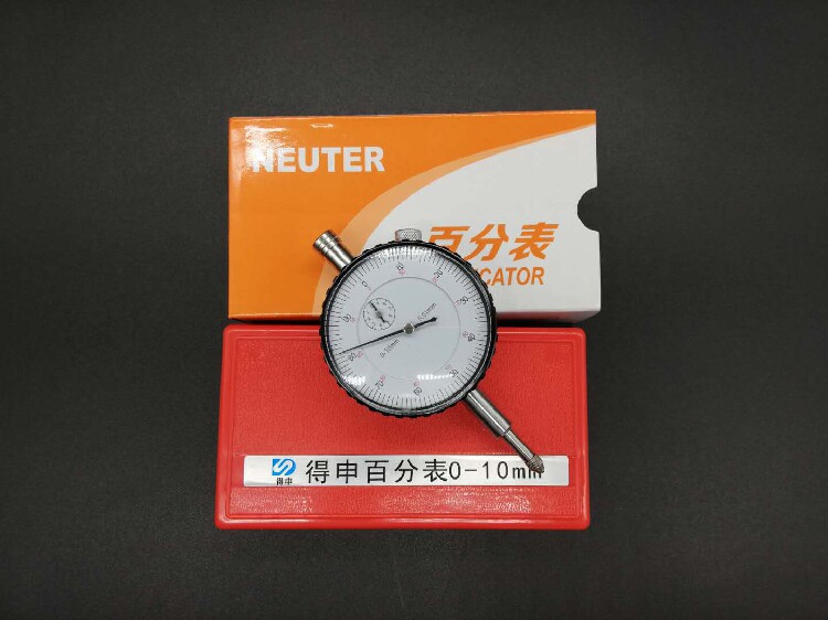 To obtain the dial indicator 0-10mm indexing value 0 01mm for sending with ear rear cover